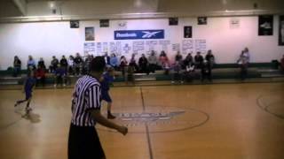 preview picture of video 'Game 10: Sixes 5th Grade Boys Win 29-23 vs Hickory Flat March 3, 2012'