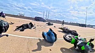 Most Insane, Unexpected & Crazy Motorcycle Moments - Episode 615