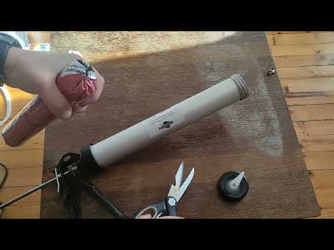 How to Use Manual Silicone Gun 600ml , Quick Explanation!