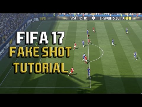 Fifa 17 FAKE SHOT Tutorial: BEST FIRST TOUCH IN FIFA 17!!