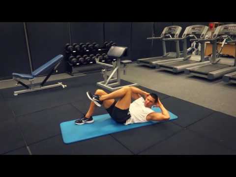 Cross Body Crunches (Exercises.com.au)