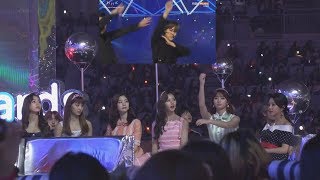 [FULL]  TWICE REACT TO EXO -  FOREVER + THE EVE + KO KO BOP - Melon Music Awards 2017