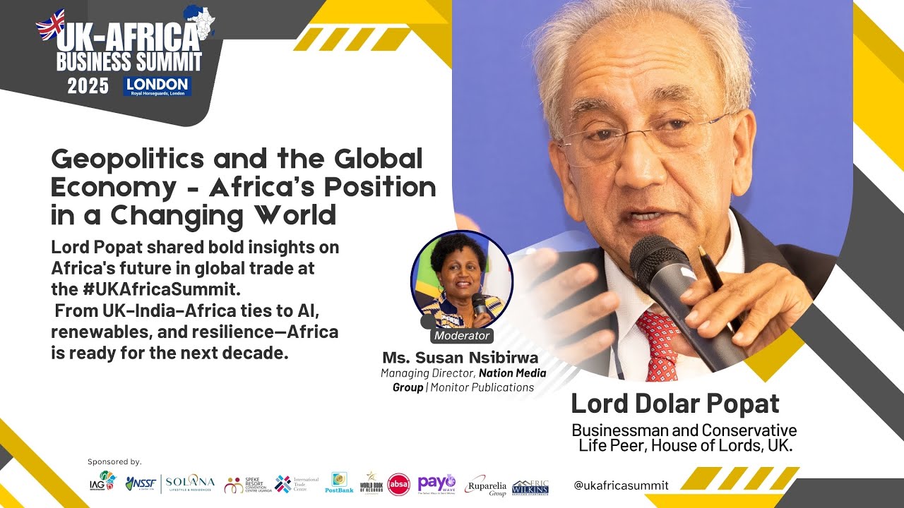 💷 What UK–Africa Trade Deals Mean for Logistics & Infrastructure | Ubuntu Logistics x Lord Popat