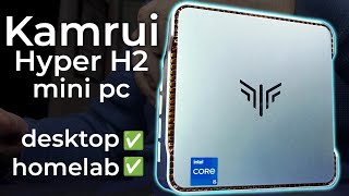 Kamrui Hyper H2 Mini PC - Intel i5 Powerhouse for Home Server & Daily Use