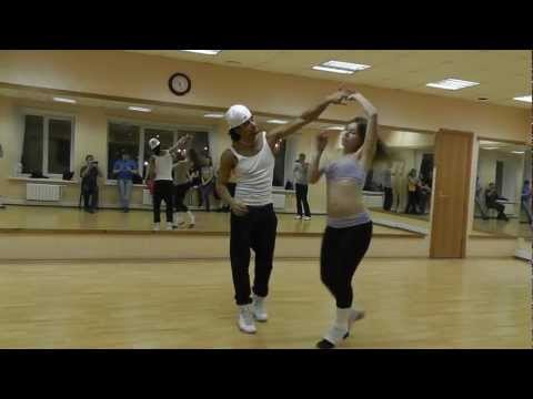 Zouk Class 05.03.12 at Brazuka Dance School - Wakko Oliviér & Маша Величкина