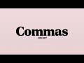 GIRLSET Commas Lyrics