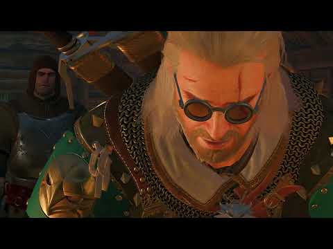 The Witcher 3 - Geralt explains why he carries two swords on his back