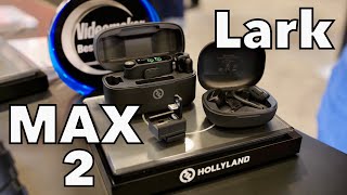 Video thumbnail for Hollyland Lark Max 2 Hands-On – 32-Bit Float Wireless Mics with Monitoring! by LEOPAZZO TV
