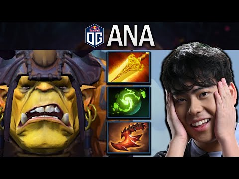 OG.ANA SMURF ALCHEMIST WITH RADIANCE & REFRESHER - DOTA 2 PRO GAMEPLAY