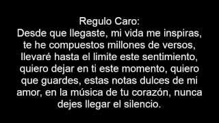 Regulo Caro Ft  Fisher Castell - Música En Tu Corazón Letra