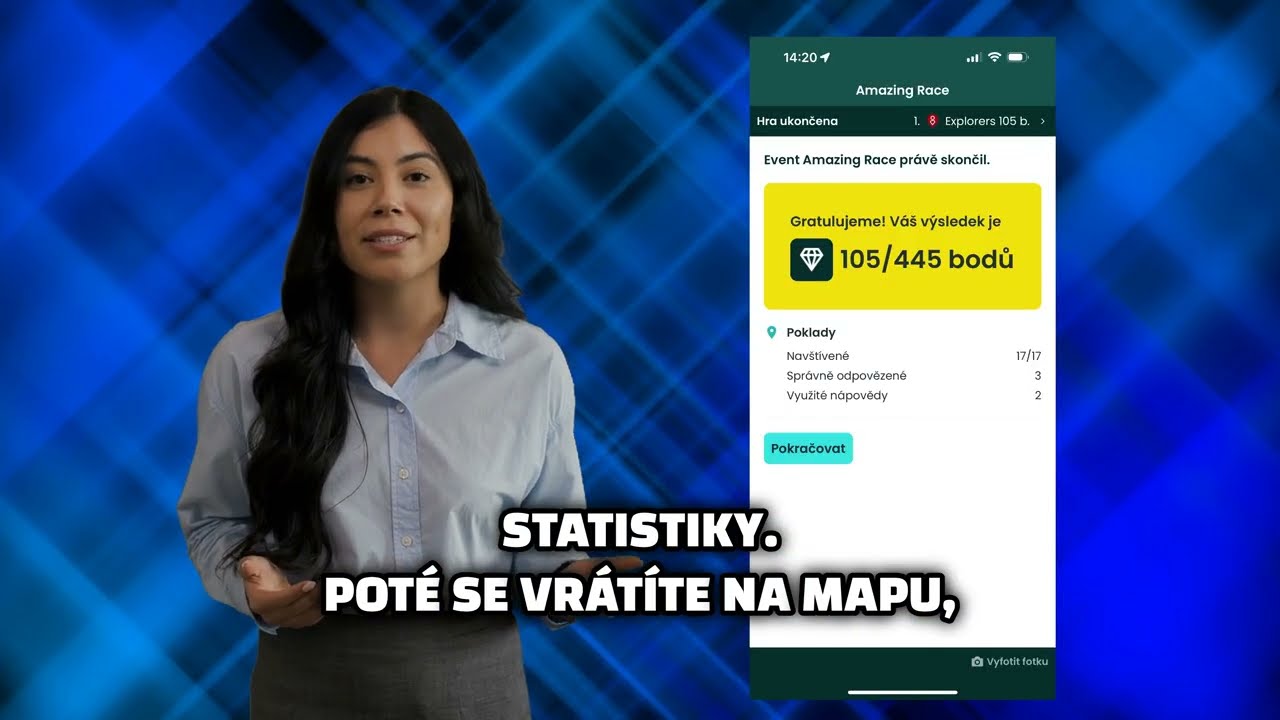Videonávod: Vysvětlení hry Amazing Race hráčům