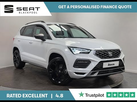 BRAND NEW! SEAT Ateca 1.5 TSI EVO FR Black Edition SUV 5dr | Blackpool Honda