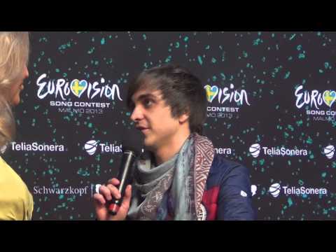 ESCKAZ live in Malmö: Roberto Bellarosa (Belgium) meet&greet