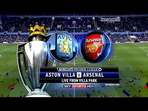 Aston Villa Vs Arsenal | EPL 2008-09 | Full Match | Sky Sports