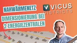 Dimensionierung bei mehreren Energiezentralen