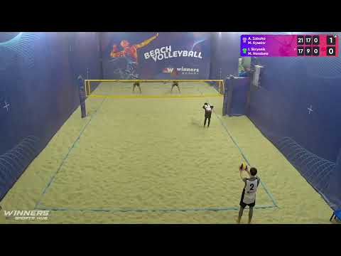 09:20 A. Zabuha / M. Kyselov - I. Skrynnik / M. Horobets 04.03.2023 | Winners Beach Volleyball
