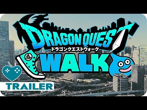 DRAGON QUEST WALK Trailer (2019) VR Mobile Game