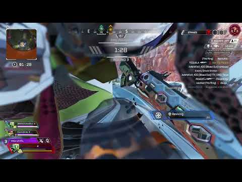 Apex Legends - Caustic ulted a team that landed on us for revenge 3strikes