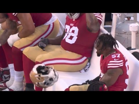 Dre Greenlaw HEATED After Jahmyr Gibbs Touchdown 😳👀 Lions vs 49ers 2024 Highlights