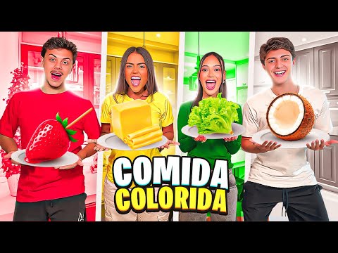 THE LAST TO STOP EATING COLORFUL FOOD 2025!!!