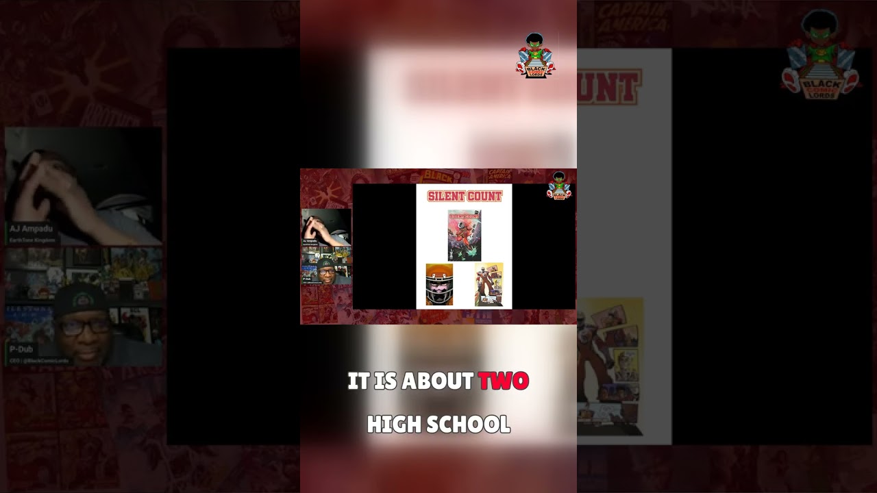 Silent Count: A Football Comic with a Nonverbal QB