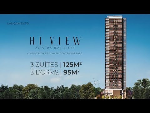 Projeto Hi View Alto da Boa Vista - Decorado de 125m² - Fibra Experts