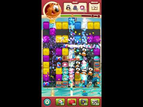 Toon Blast Level 8209 - NO BOOSTERS 🐻🐺🐱 | SKILLGAMING ✔️