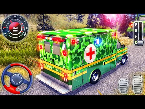 Army Ambulance Emergency Driving Simulator - US Soldier Transporter Rescue - Android GamePlay