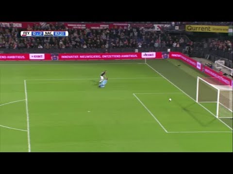 Blunder Memalukan Kiper Feyenoord di Liga Belanda | Feyenoord 0 - 2 NAC Brada