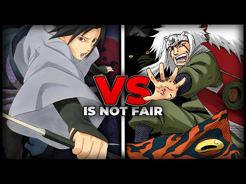 Sasuke vs Jiraiya Is Not Close!