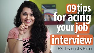 9 tips for acing your next job interview ( Job Interview skills)