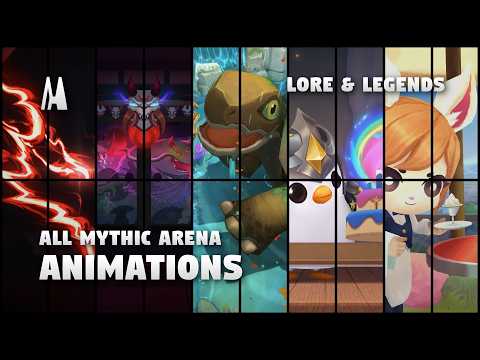 ALL MYTHIC ARENA ANIMATIONS / OPENINGS | TFT SET 16