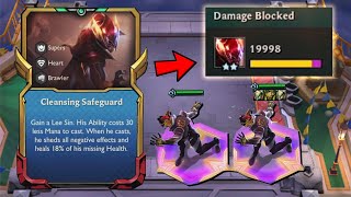 The Most Tankest Unit! 2 BRO LEE! Cleansing Safeguard!! 🔥| TFT SET 8
