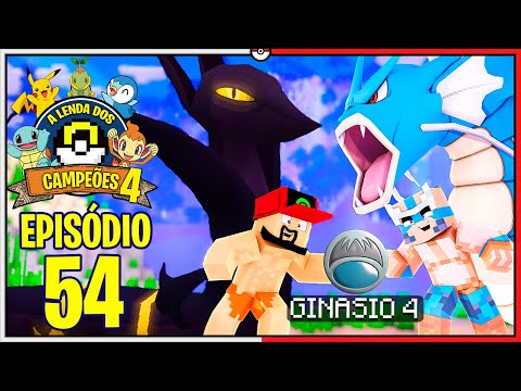 Minecraft A Lenda dos Campeões 4 #53 - Quarto Ginásio e o Easter Egg INSANO [Pixelmon]