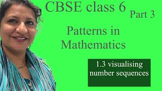 Chapter 1 patterns in mathematics ex:1.3 visualising number sequences CBSE class 6 in Malayalam