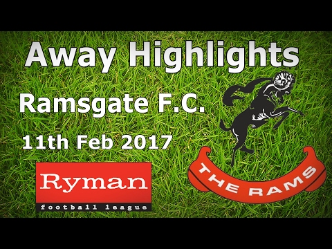 Ramsgate FC vs Carshalton 11.02.2017 - HIGHLIGHTS