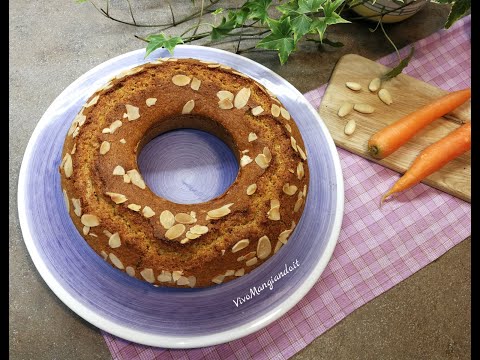 Ciambella integrale mandorle e carote