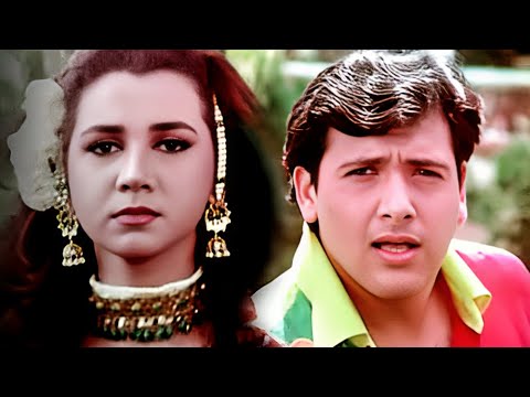 O Lal Dupatte Wali Tera Naam To Bata 4K | Govinda Romantic Song | Chunkey Pandey | Kumar Sanu