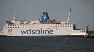 preview picture of video 'WASA EXPRESS - DEUTSCHLAND - Vaasa - satama 20.08.2013'