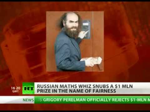 The russian genius declines again the 1million$ offer.