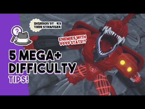 How Hard is Mega+ Difficulty? | 5 Digimon Story: Time Stranger Tips and Preperation Guide!