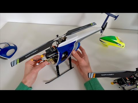 OMPHobby M2 Explore in the Roban MD500 Hughes 250-sized Scale Fuselage