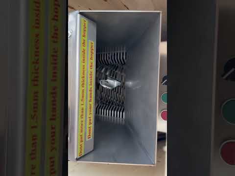 RTM Mini Compact Shredder demo video cover