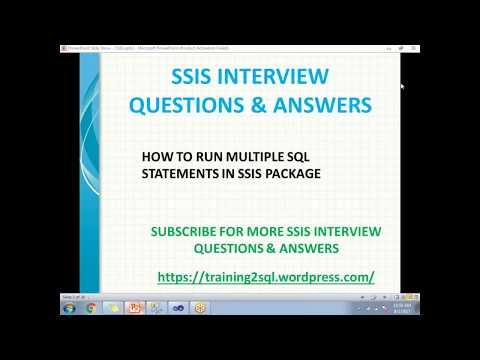 HCL SSIS Interview Questions