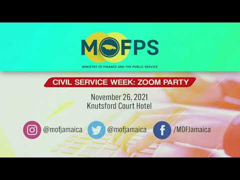 JISTV Ministry of Finance and Public Service Civil Service Week Zoom Party
