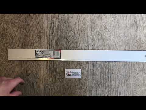 Линейка алюминиевая YATO 600 мм (YT-7071) - точность и надежность Линейка алюминиевая YATO 600 мм (YT-7071) - точность и надежность