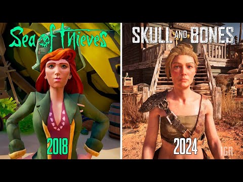 Skull and Bones vs Sea of Thieves - Details and physics comparison