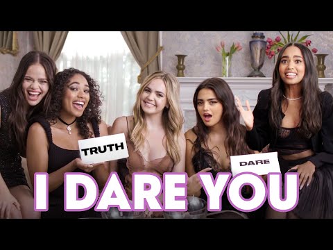 Pretty Little Liars Cast Play "I Dare You" | Teen Vogue