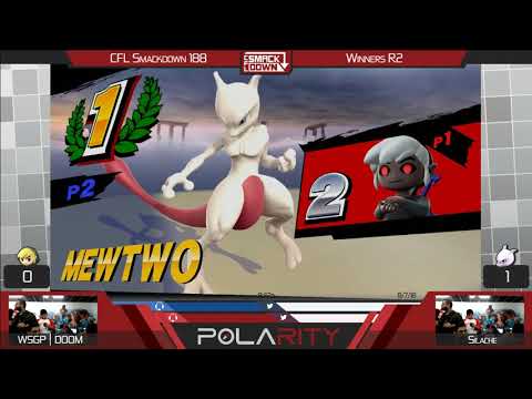 CFL Smackdown 188 Smash 4 - WSGP | DOOM (Toon Link) vs Silache (Mewtwo) - Winners R2