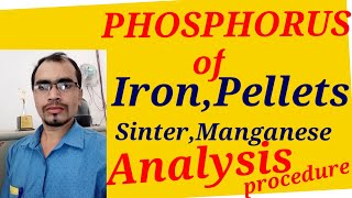 PHOSPHORUS TEST OF IRON ORE,PELLET,SINTER